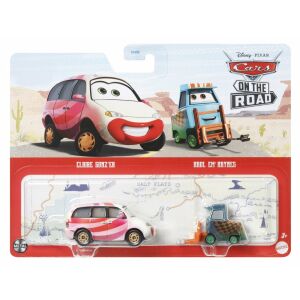 Cars3 Set mit 2 Druckgussautos Claire Gunzer und Haul Em Haynes