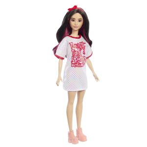 Кукла Барби Fashionista с брюнетка и спортна рокля - Mattel