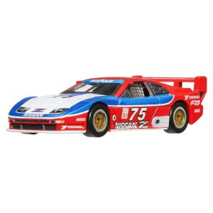 Hot Wheels Nissan 300 ZX GTS, mașină de curse la scară 1:64 - Mattel