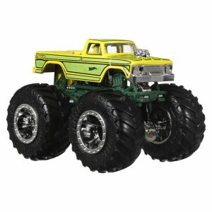 Hot Wheels Monster Truck Midwest Madness zöld szörnyeteg teherautó játék - Mattel