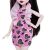 Monster High Papusa Draculaura baba ruha részlet, rózsaszín ruha szívekkel és denevérekkel