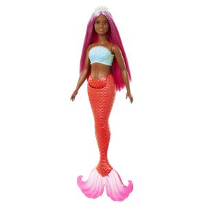 Teljes nézet a Barbie Dreamtopia Magenta Hajú Sellő Babáról - Mattel
