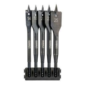 DEWALT Extreme Flat Wood Drill Bit Set, 5-Piece (14-25mm) - Drill bit