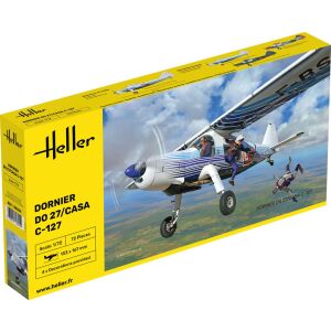 Heller Dornier DO27/CASA C-127 1:72 méretarányú modellkészlet csomagolása - Heller
