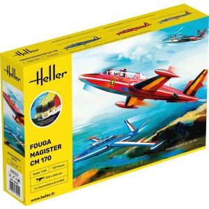 Heller Fouga Magister CM 170 1:48 méretarányú modellkészlet doboza - Heller