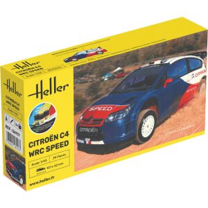 Heller Citroen C4 WRC Speed 1:43 Méretarányú Modell Készlet - Doboz Csomagolás - Heller