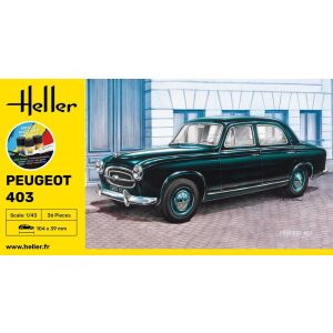 Heller STARTER KIT Peugeot 403 1:43 (56161) 125930422 - Heller