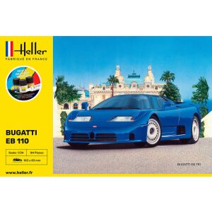 Heller STARTER KIT BUGATTI EB 110 1:24 (56738) 125930973 - Heller