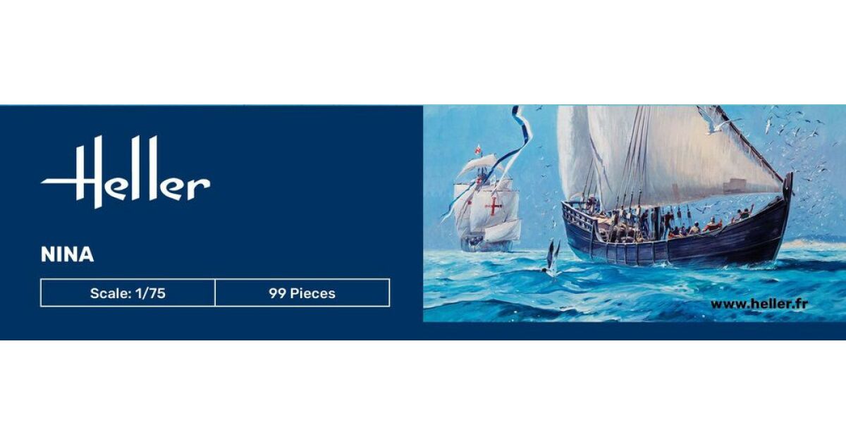 Heller STARTER KIT NINA 1:75 (56815) | Pepita.com