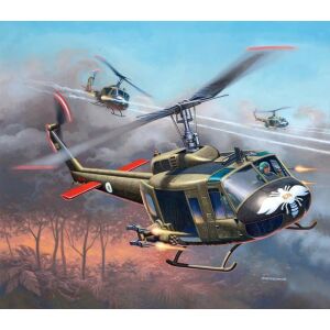 Revell Bell UH-1H Gunship 1:100 (04983) 141507659 - Revell Model, makieta