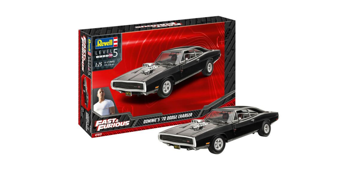 2016 Fast & Furious Dom's 1970 Raw Dodge Charger R/t Build 'n - Foto 9