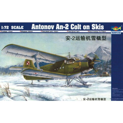 Trumpeter Antonov An-2 Colt on Skis 1:72 (01607) 125939660