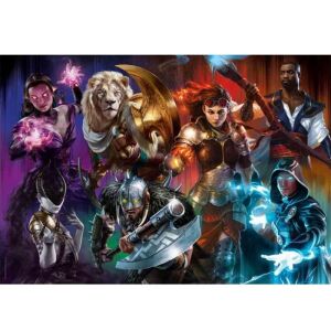 Magic: The Gathering Planeswalker 500-elementowa układanka Clementoni z postaciami z popularnej gry karcianej - Puzzle