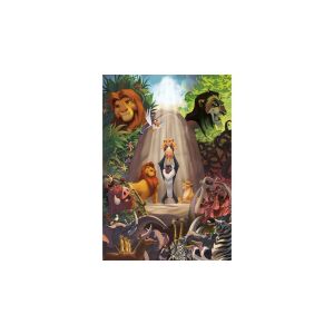 Clementoni Disney Król Lew 1000-elementowy obrazek puzzli - Clementoni Puzzle