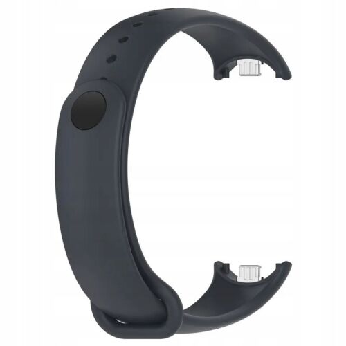 Szilikon szíj Xiaomi Mi Band 8 / Xiaomi Mi Band 9 telefonhoz, sötétszürke 125953787