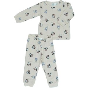 Pyžamo pre dievčatá s Minnie Mouse a Daisy Duck, veľkosť 74, ružová s celoplošným vzorom, dlhé rukávy, dlhé nohavice, H&M - H&M