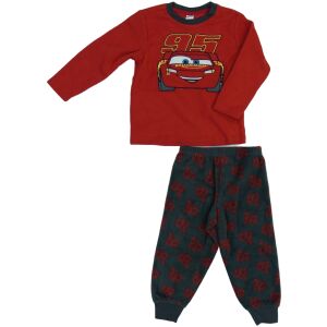 Pijamale Cars Lightning McQueen pentru băieți, roșu și gri, mărimea 92 - Disney Pijamale pentru copii, cămăși de noapte