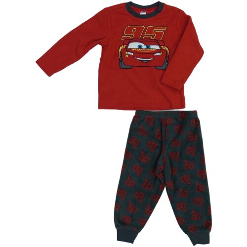 Cars villám McQueen piros és szürke pizsama fiúknak, 92-es méret
