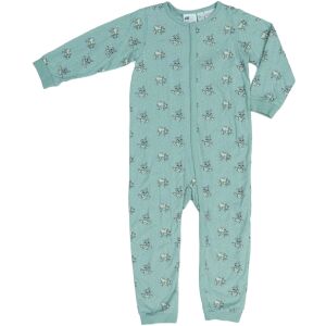 Salopeta de pijama verde cu imprimeu cu iepurași pentru copii, mărimea 104 - Disney Pijamale pentru copii, cămăși de noapte