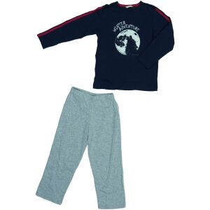 Set pijama băieți Esprit, mărimea 122, cu design lup 'Winter Adventure'. - Esprit
