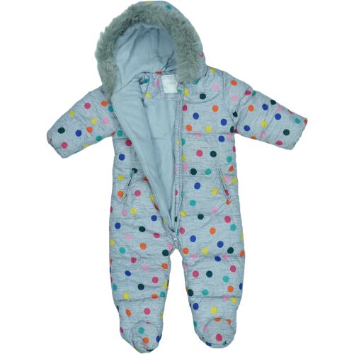 Next Baby Mädchen Schneeanzug mit Punkten Größe 92