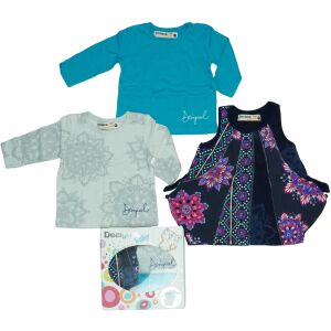 Desigual Dievča 3-dielna súprava - Šaty EÚ 68) 126031463 - Desigual