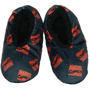 Czarne kapcie Marvel Comics, rozmiar uniwersalny - Kapcie damskie
