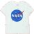 H&M Gyerek NASA póló, 116-os méret, fehér