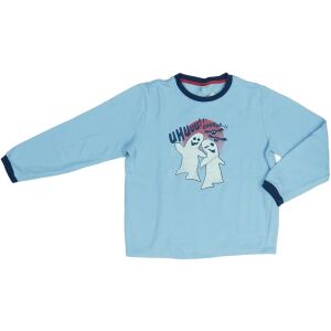 Pulover de pijama cu mânecă lungă albastru cu imprimeu cu fantome pentru băieți - OVS