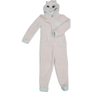 Salopetă de pijama cu glugă de pisică roz pentru fete Lola Liza - Modă și îmbrăcăminte