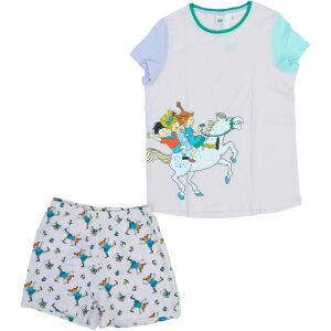 Dievčenský pyžamový set H&M s potlačou koňa a detí, veľkosť 152 - H&M