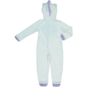 Lola Liza lány unikornis pizsama overál, 128-as méret, hátulnézet - Gyerek pizsama, hálóing