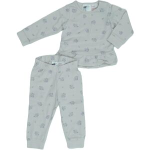 Piżama dla dziewczynki z kwiatowym wzorem, bluzka z długim rękawem i spodnie, rozmiar 68 - H&M