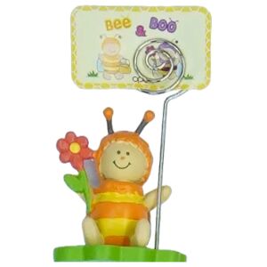 Bee & Boo Bilderrahmen, Bienenfigur mit Blume, süßer Bienen-Bilderhalter - Ziergegenstände