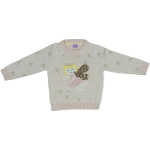 F&F Fred&Flo Strickpullover für Mädchen mit Fee und goldenen Sternendetails, Größe 86 - Pullover für Damen