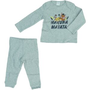 Set de pijama pentru copii Simba Hakuna Matata gri - Disney Pijamale pentru copii, cămăși de noapte