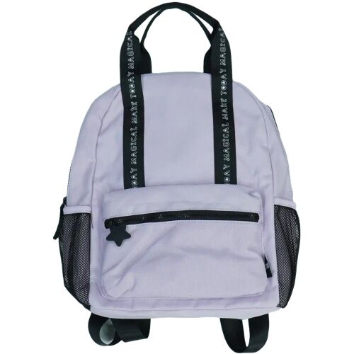 Lila 'Make Today Magical' Rucksack mit Stern-Reißverschluss