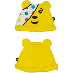 Sárga mackósapka színes pöttyökkel, puha és kényelmes babáknak, 74-86-os méret - George