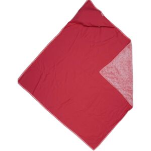 Ružová osuška s kapucňou pre bábätká Mariquita s hviezdicovým vzorom - Osušky, uteráky, zavinovacie plienky