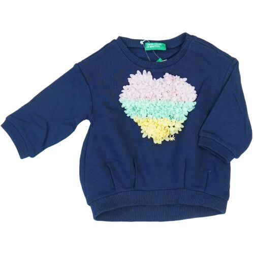 Benetton Lány Kötött pulcsi (Méret: 68) 151161323 - Gyerek pulóver