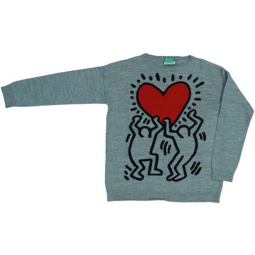 Benetton Lány Kötött pulcsi (Méret: 140)