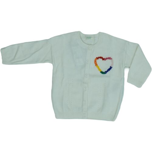Benetton Lány Kardigán (Méret: 74)