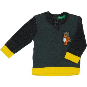 Benetton Fiú Kötött pulcsi (Méret: 68) 126035442 - Gyerek pulóver