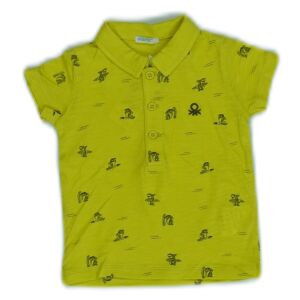 Benetton Fiú Galléros póló (Méret: 74) 126035714 - Benetton