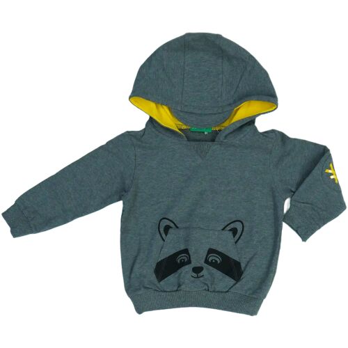 Benetton Fiú Kapucnis pulóver (Méret: 80) 126139201