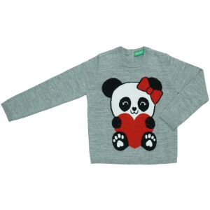 Benetton Lány Kötött pulcsi (Méret: 104) 126035883 - Gyerek pulóver