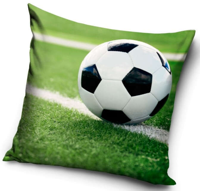 Futbalový vankúš, dekoračný vankúš 40x40 cm
