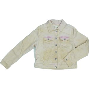 OVS Mädchen Jeansjacke, Größe 164, Used-Look und Batik-Effekt - OVS