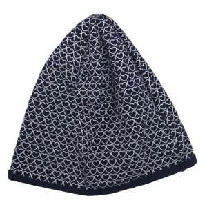 Beretă albastră cu model de inimioare albe - OVS