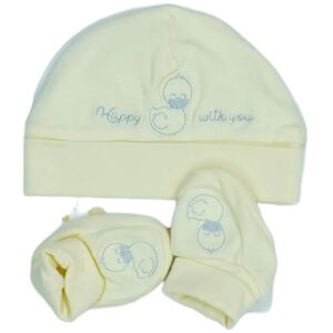 OVS - Fagottino Unisex 2-dielna súprava - Klobúk EÚ 68) 126139350 - Kúpanie & Starostlivosť o bábätká